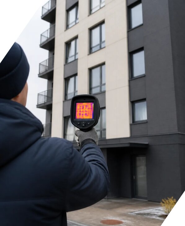 Тепловизионное обследование зданий в Изобильном от 5194 р. | ЭкспертизаРоссия